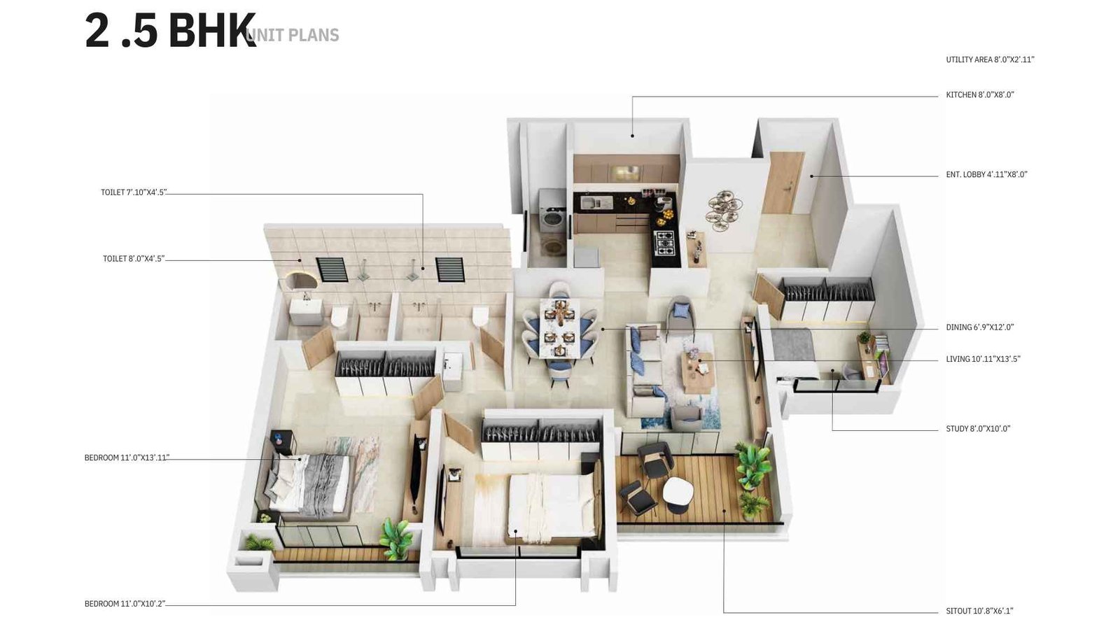 Vasundhara-typical-floor-2.5-bhk